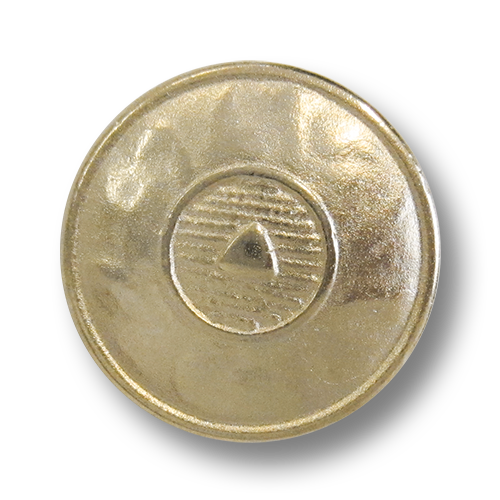 Goldfb. Metall Knopf wie aus Mittelalter o. Antike