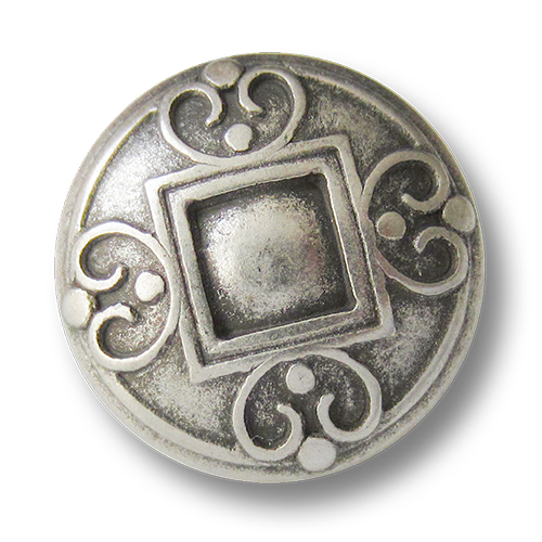 www.Knopfparadies.de - 0030as - Edle Trachtenknöpfe mit Ornament Muster