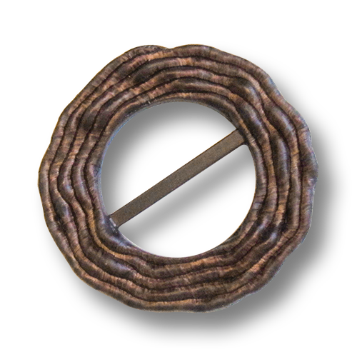 Attraktive rötlich dunkelbraune Schnalle