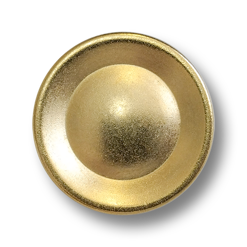 www.knopfparadies.de - 6312go - Matt goldfarbene, schwere Metallknöpfe