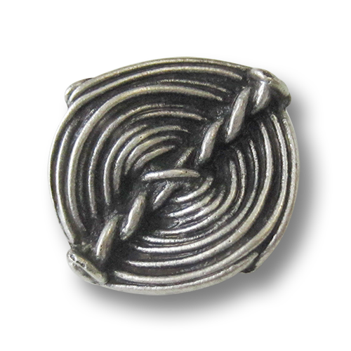 Alt wirkender Metall Knopf wie aus dem Mittelalter