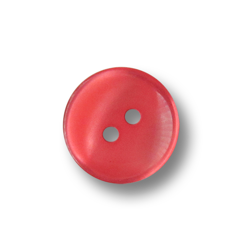 www.knopfparadies.de - 2389hr - Hübsche Zweilochknöpfe in pink bis korallrot