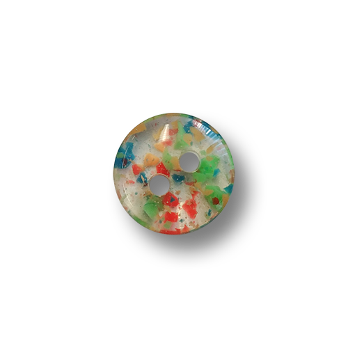 www.knopfparadies.de - 4518bu - Hübsche, bunte Kunststoffknöpfe