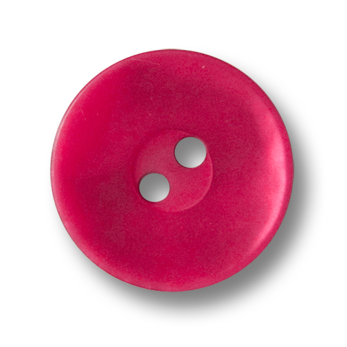 www.knopfparadies.de - 3564hi - Pinke Kunststoffknöpfe in Perlmuttoptik