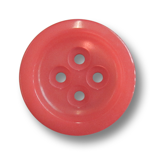 www.Knopfparadies.de - 3031hi - Hübsch schimmernde Kunststoffknöpfe in Pink