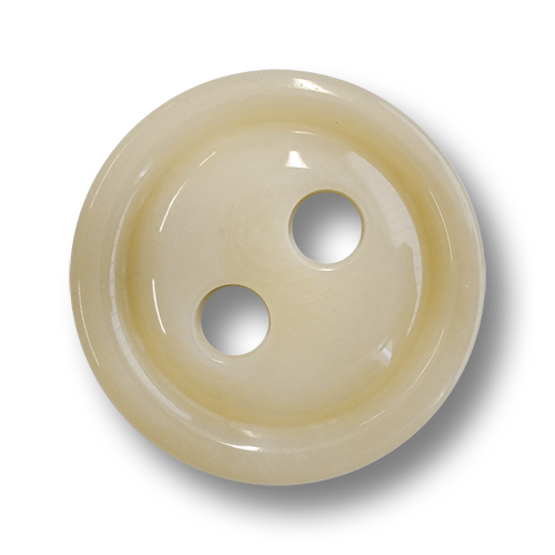 www.knopfparadies.de - 6271be - Große, beige gemaserte Mantelknöpfe aus Kunststoff