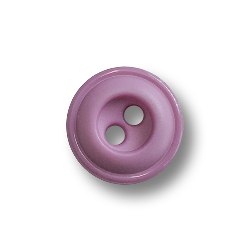 www.knopfparadies.de - 6777fl - Kleine, fliederfarbene Blusenknöpfe aus Kunststoff - B-WARE