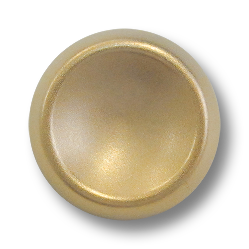 Leichter matt goldfarb. Metallblech Knopf In Napf Form