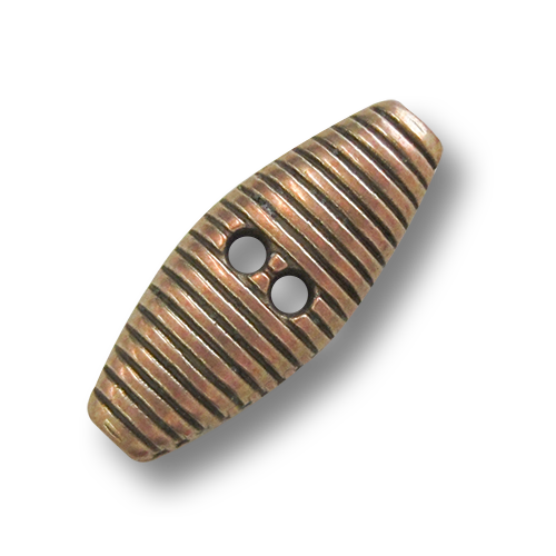www.knopfparadies.de - 0530mk - Knebelknöpfe aus Metall in bicolor