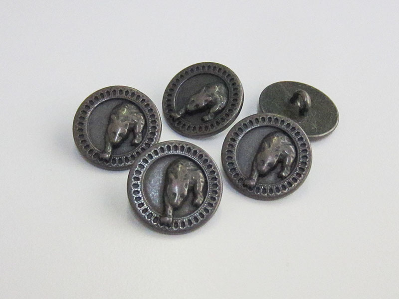 Leoparden Designerknöpfe