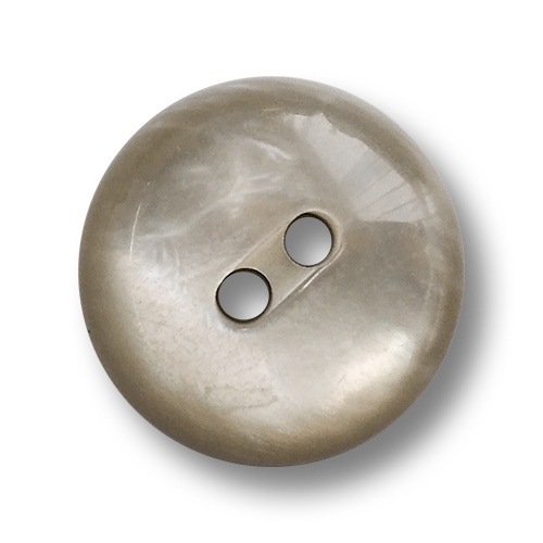 www.knopfparadies.de - 4568hg - Grau bis beige schimmernde Mantelknöpfe aus Kunststoff