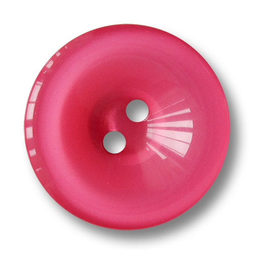 www.knopfparadies.de - 1609rs - Tolle nach innen gewölbte Kunststoffknöpfe in pink