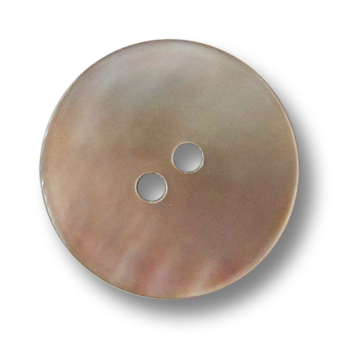 Braun-rosa-schimmernder Perlmuttknopf