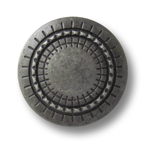 www.knopfparadies.de - 2696ed - Interessante Mantelknöpfe aus Metall