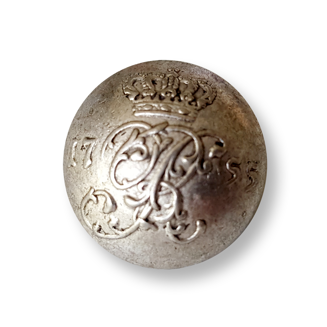 Uniformknopf von 1755