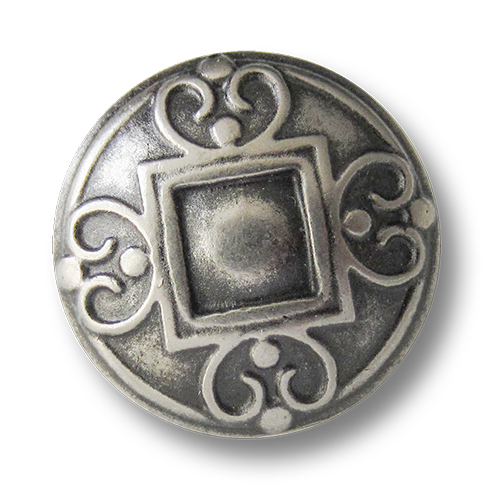 www.Knopfparadies.de - 0030ds - Edle Trachtenknöpfe mit Ornament Muster