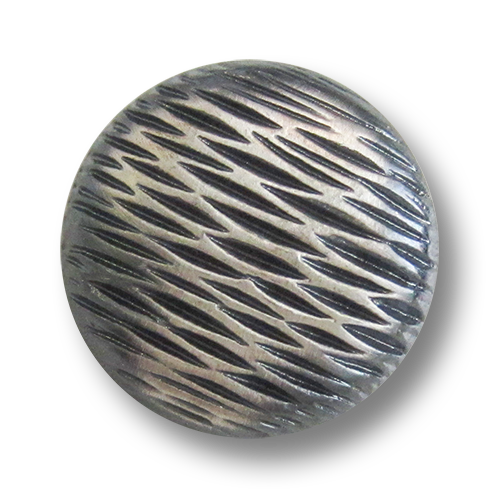 www.Knopfparadies.de - 4044si - Interessante Ösenknöpfe aus Metall in Chrom & Silber