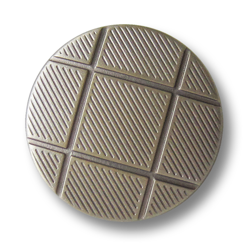 www.knopfparadies.de - 1630bi - Metallknöpfe in bicolor mit grafischem Muster