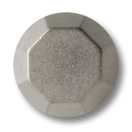 www.Knopfparadies.de - 5841as - Silberne Metallknöpfe wie Schraubenköpfe