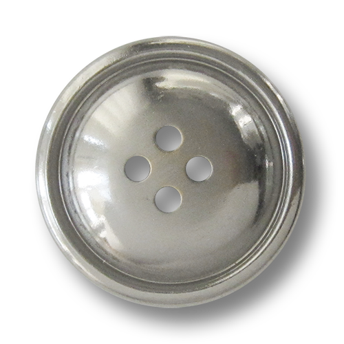 www.Knopfparadies.de - 5960si - Leichte Metallknöpfe in Silber