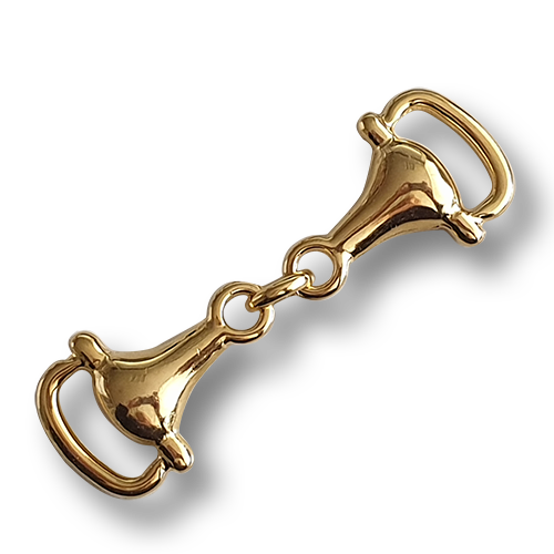 www.knopfparadies.de - 2413go - Goldfarbene Trense - Zier-Accessoire