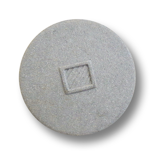 www.knopfparadies.de - 5972zn - Zinnfarbene, günstige BLazerknöpf, B-Ware