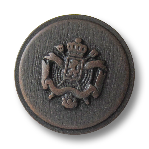 www.knopfparadies.de - 4114ku - Kupfer- und eisenfarbene Metallknöpfe