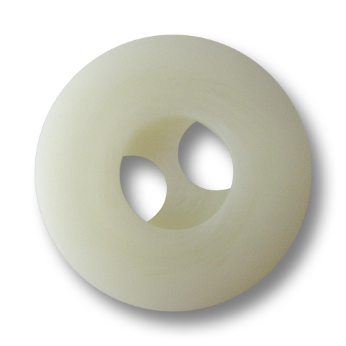 www.Knopfparadies.de - 2249nw - Hübsche Kunststoffknöpfe mit interssanten Knopflöchern