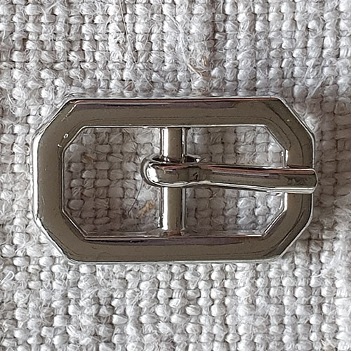 Sehr kleine Gürtelschnallen aus Metall - mit Dorn - 8mm Innenmaß