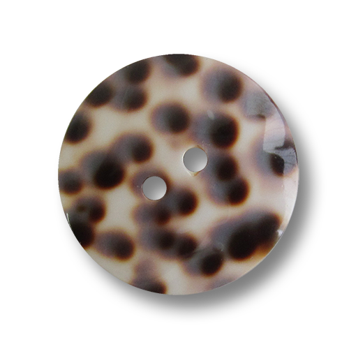 www.knopfparadies.de - 2681ti - Ausgefallen schöne Perlmuttknöpfe aus echter Tigermuschel