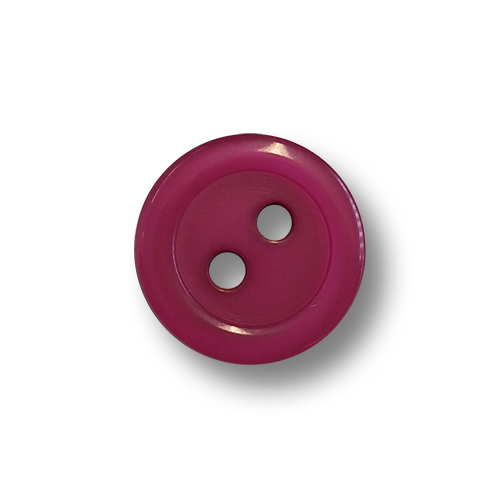 www.knopfparadies.de - 6198li - Kleine, schlichte Blusenknöpfe, magentafarben