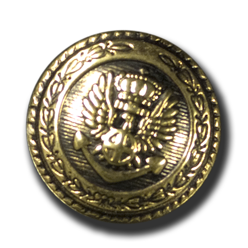 Altgoldfarbene Uniformknöpfe
