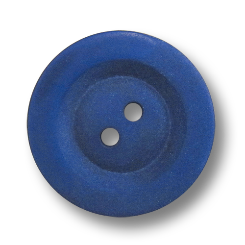 www.knopfparadies.de - 2836kb - Matt blaue Kunststoffknöpfe