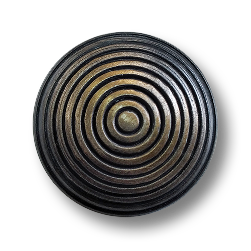 www.knopfparadies.de - 4461em - Üppige, ausdrucksstarke Metallknöpfe in Vintage Look