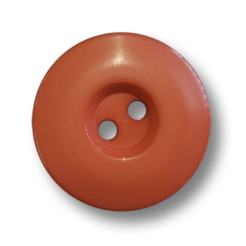 www.knopfparadies.de - 6098te - Terracottafarbene Kunststoffknöpfe