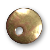 Eigenwillige Bicolor Metallknöpfe