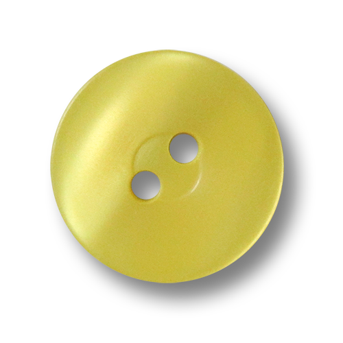 www.knopfparadies.de - 3582ge - Gelb schimmernde Kunststoffknöpfe