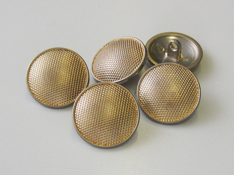 www.knopfparadies.de - 5753go - Günstige Metallknöpfe in gold - BWARE