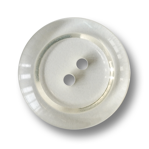 www.knopfparadies.de - 5242tr - Transparente Zweilochknöpfe aus Kunststoff