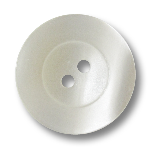 www.knopfparadies.de - 2325we - Hübsche Kunststoffknöpfe in Perlmuttoptik