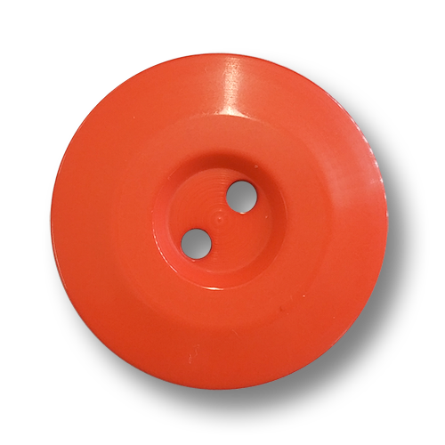 www.knopfparadies.de - 6098ko - Korallrote Mantelknöpfe Kunststoff - B-Ware