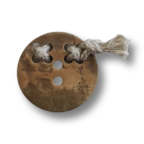 www.knopfparadies.de - 6809hb - Ausgefallene Trachtenknöpfe mit Kordeldetail