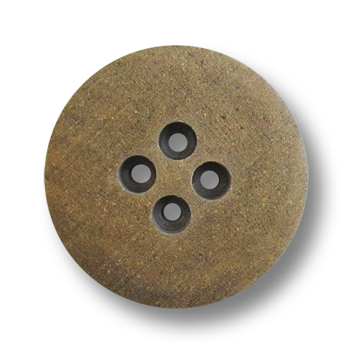 www.Knopfparadies.de - 3190br - Kreative Vierlochknöpfe aus Kunststoff wie Holzknöpfe