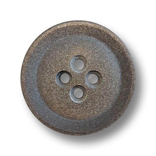 www.knopfparadies.de - 6107br- Braun schimmernde Kunststoffknöpfe - günstigere B-Ware