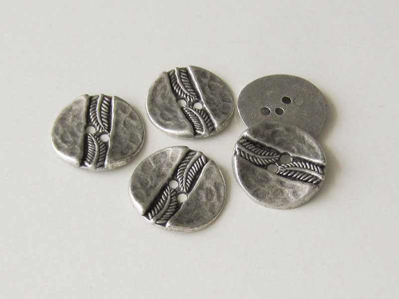 www.Knopfparadies.de - 2677as - Originelle Metallknöpfe für Trachten & Kostüme