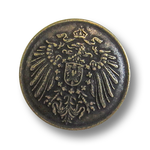 Uniformknöpfe m. Krone u. Adler