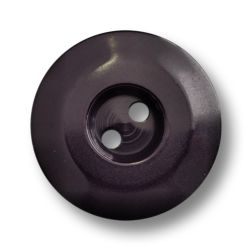www.knopfparadies.de - 6098au - Auberginefarbene Mantelknöpfe aus Kunststoff