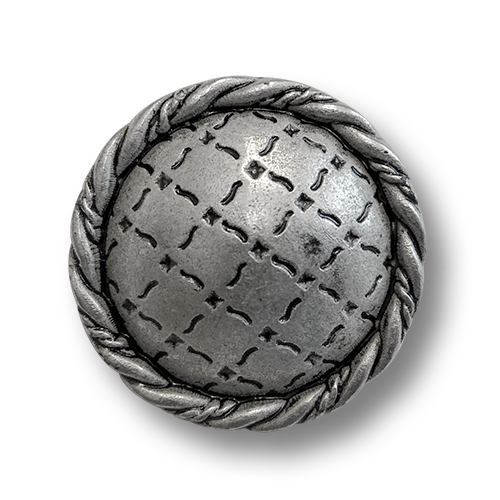 www.knopfparadies.de - 1278as - Altsilberfarbene Trachtenknöpfe aus Kunststoff