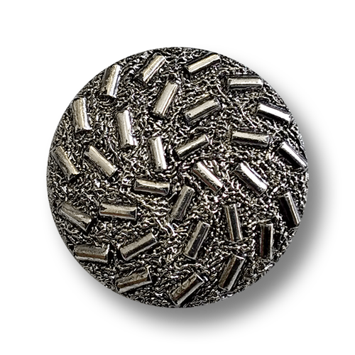 www.knopfparadies.de - 6350ch - Chromfarbene Kunststoffknöpfe
