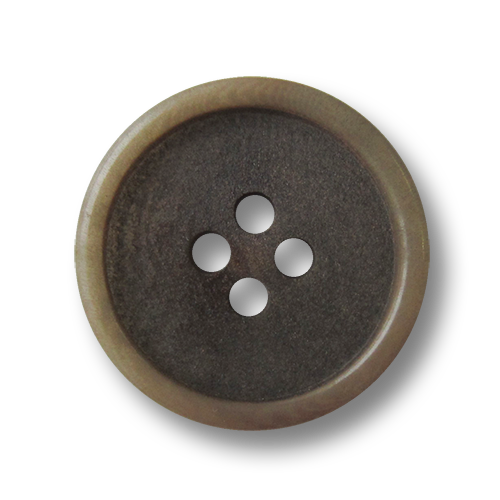 www.knopfparadies.de - 1040gn - Ockerfarbene Steinnussknöpfe